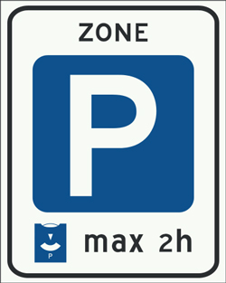 E10-parkeerschijf