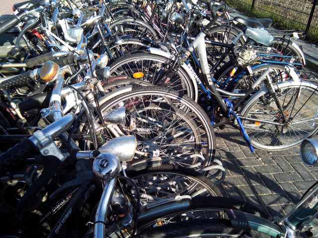 fietswrak harderwijk Station 