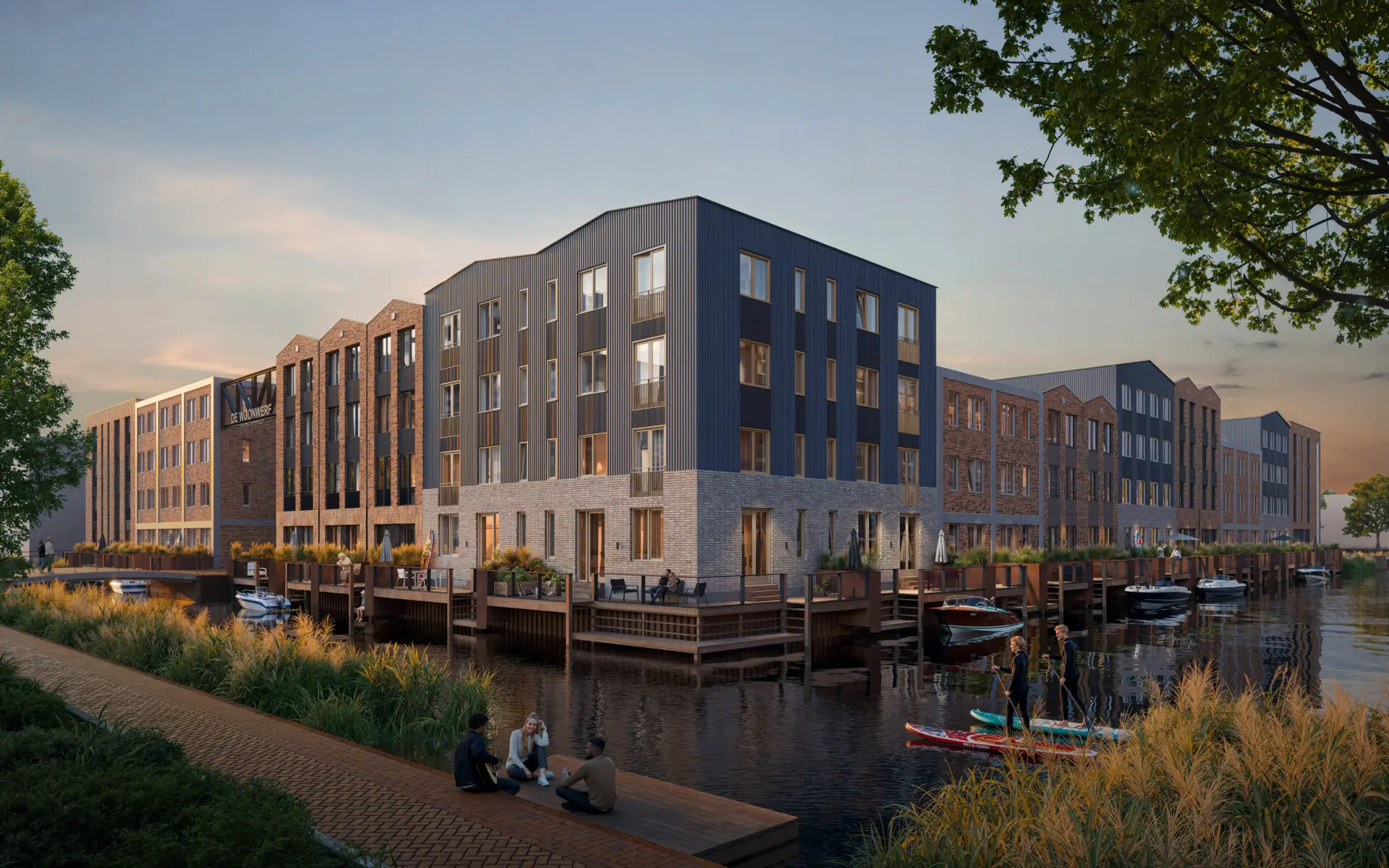 Nieuw: wonen aan het water in Harderwijk – Havenhart